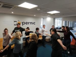 Atelier du midi du 22 novembre  2019 « Brain Gym » Julie Jacquier Tea’Momes